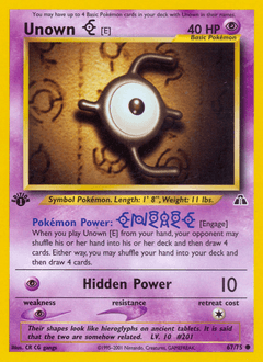 Unown [E] Neo Discovery #67