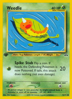 Weedle Neo Discovery #70