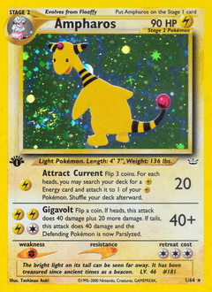 Ampharos Neo Revelation #1