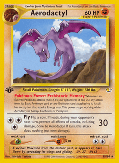 Aerodactyl Neo Revelation #15