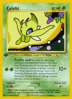 Celebi Neo Revelation #16