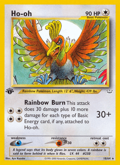 Ho-oh Neo Revelation #18