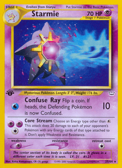 Starmie Neo Revelation #25