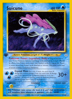 Suicune Neo Revelation #27