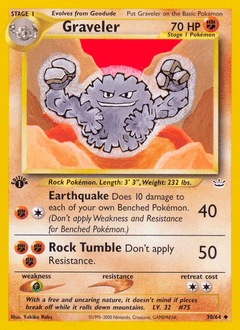 Graveler Neo Revelation #30