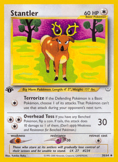 Stantler Neo Revelation #38