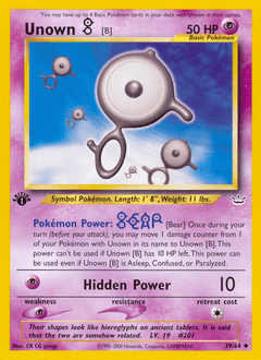 Unown [B] Neo Revelation #39