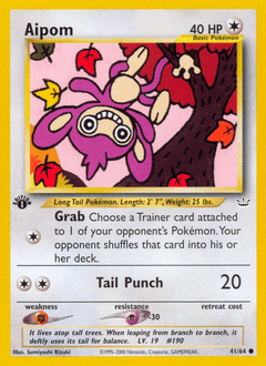 Aipom Neo Revelation #41