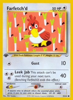 Farfetch'd Neo Revelation #43