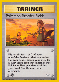 Pokémon Breeder Fields Neo Revelation #62