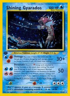 Shining Gyarados Neo Revelation #65
