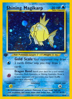 Shining Magikarp Neo Revelation #66