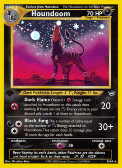Houndoom Neo Revelation #8