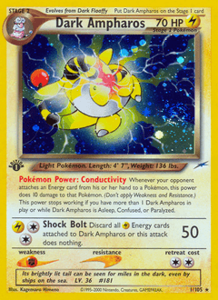 Dark Ampharos Neo Destiny #1