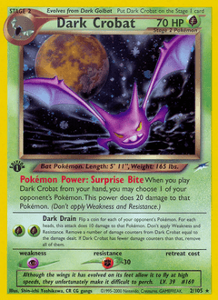 Dark Crobat Neo Destiny #2