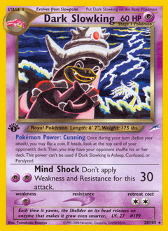 Dark Slowking Neo Destiny #20
