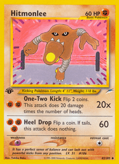 Hitmonlee Neo Destiny #42
