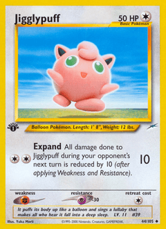 Jigglypuff Neo Destiny #44