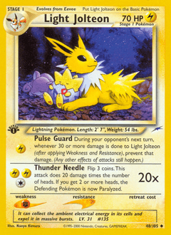 Light Jolteon Neo Destiny #48