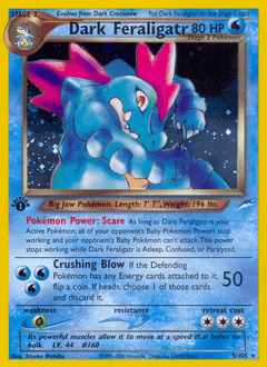 Dark Feraligatr Neo Destiny #5