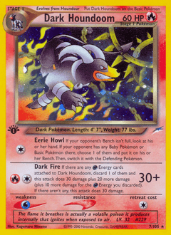Dark Houndoom Neo Destiny #7