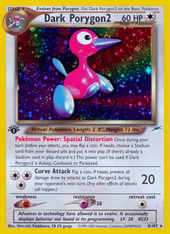 Dark Porygon2 Neo Destiny #8