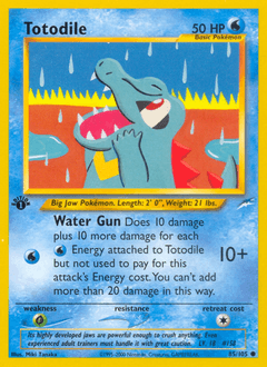 Totodile Neo Destiny #85