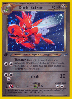 Dark Scizor Neo Destiny #9