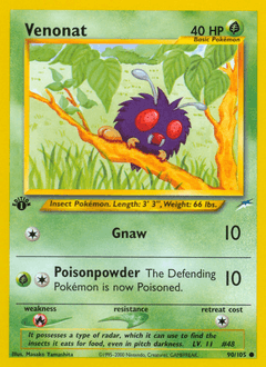Venonat Neo Destiny #90