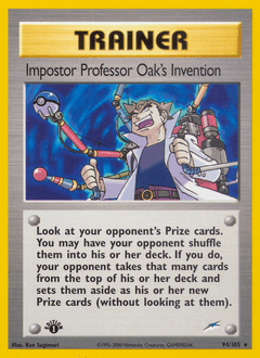Impostor Professor Oak's Invention Neo Destiny #94