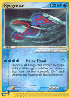 Kyogre ex Nintendo Black Star Promos #1
