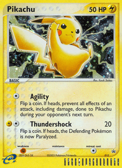 Pikachu Nintendo Black Star Promos #12