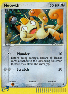 Meowth Nintendo Black Star Promos #13