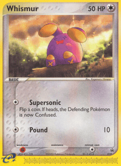 Whismur Nintendo Black Star Promos #19