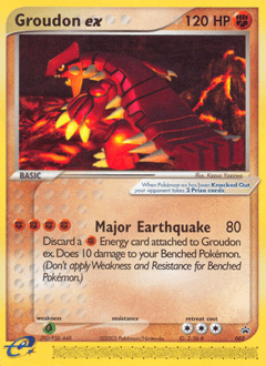 Groudon ex Nintendo Black Star Promos #2