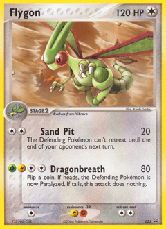 Flygon Nintendo Black Star Promos #25
