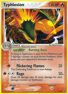 Typhlosion Nintendo Black Star Promos #34