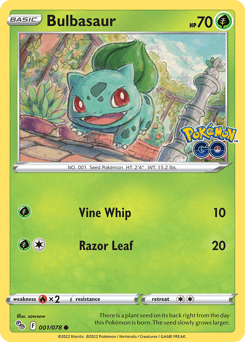 Bulbasaur Pokémon GO #1