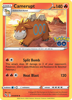 Camerupt Pokémon GO #14