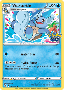 Wartortle Pokémon GO #16
