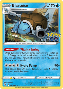 Blastoise Pokémon GO #17