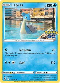 Lapras Pokémon GO #23
