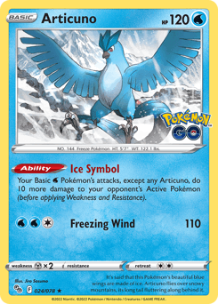 Articuno Pokémon GO #24