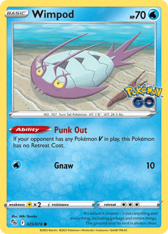 Wimpod Pokémon GO #25