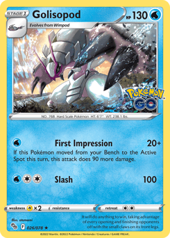 Golisopod Pokémon GO #26