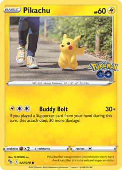 Pikachu Pokémon GO #27