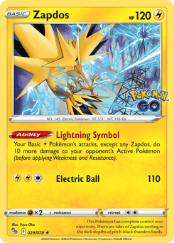 Zapdos Pokémon GO #29
