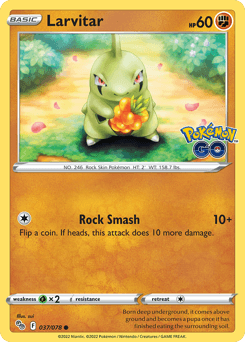 Larvitar Pokémon GO #37