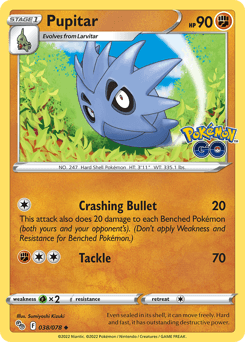 Pupitar Pokémon GO #38