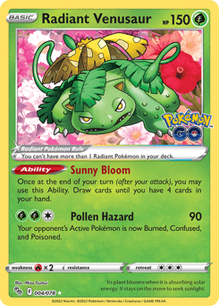 Radiant Venusaur Pokémon GO #4